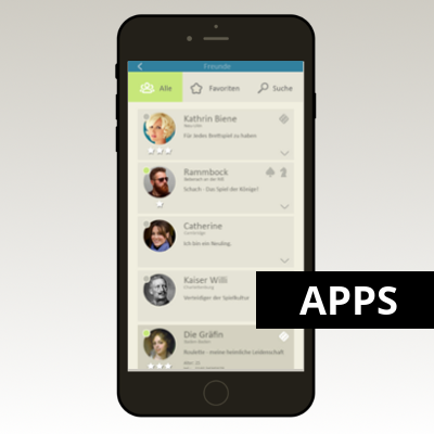 Mobile Geräte die Business Apps von Scorpius Forge zeigen