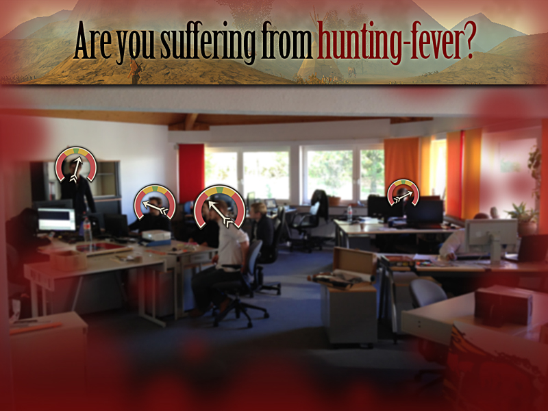 You can see the members of scorpius forge. On their heads are targets and there is a text saying: