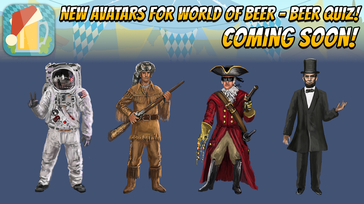 Neue Avatare für Welt der Biere sind zu sehen