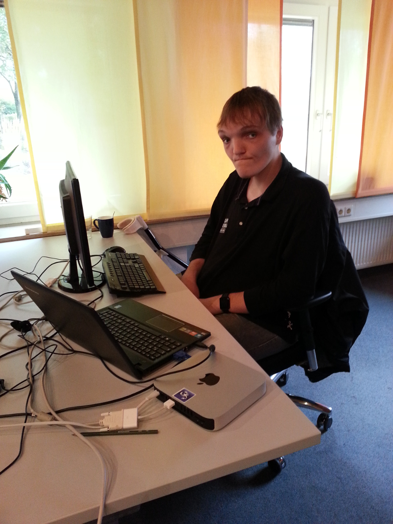 Mitarbeiter Benjamin Stosiek