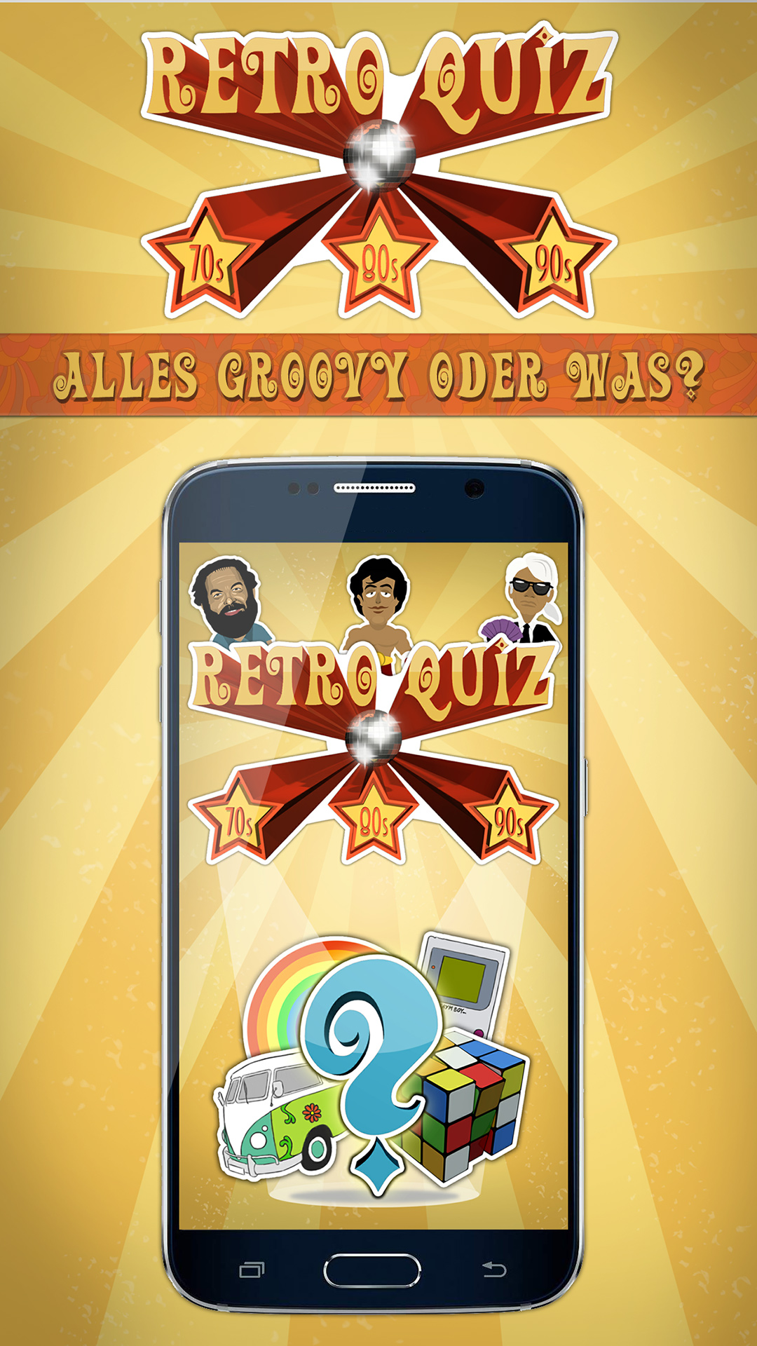 Das Retro-Quiz retro quiz splashscreen